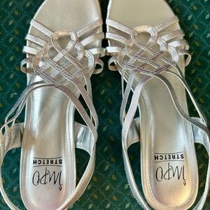 Impo Women's Metallic Strappy Sandals